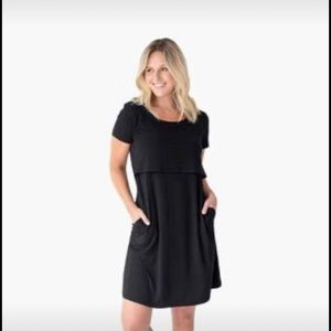 Kindred Bravely Maternity Nursing Postpartum dress